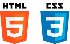 HTML and CSS languages image